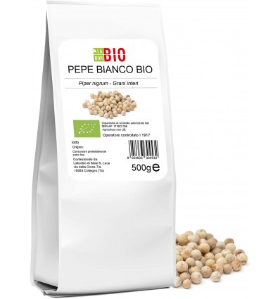 Pepe bianco grani Bio - 500 g
