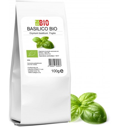 Basilico foglie Bio - 100 g