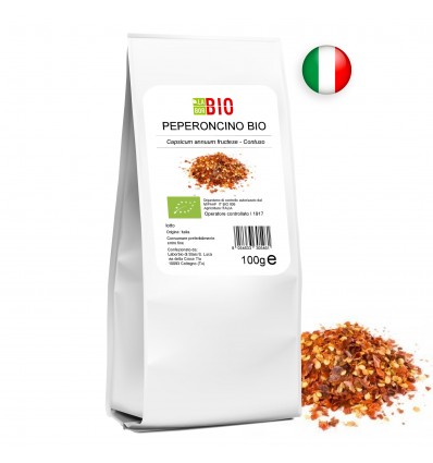 Peperoncino Italia scaglie Bio - 100 g