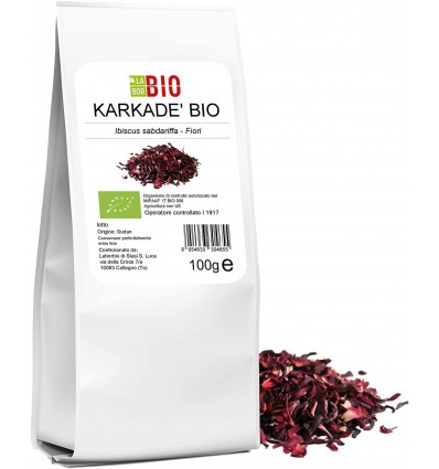 Karkadè fiori Hibiscus Bio - 100 g