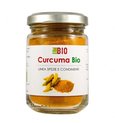Curcuma Polvere barattolo vetro