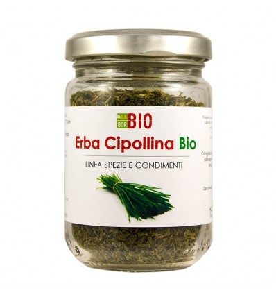 Erba Cipollina foglie barattolo vetro