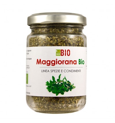 Maggiorana foglie barattolo vetro