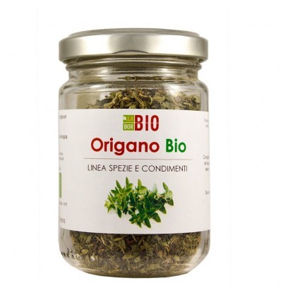 Origano foglie barattolo vetro
