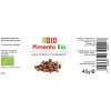 Pimento Grani barattolo vetro etichetta