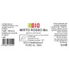 Olio essenziale puro Mirto rosso Bio 5ml etichetta