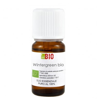 Olio essenziale puro Wintergreen Bio 10ml